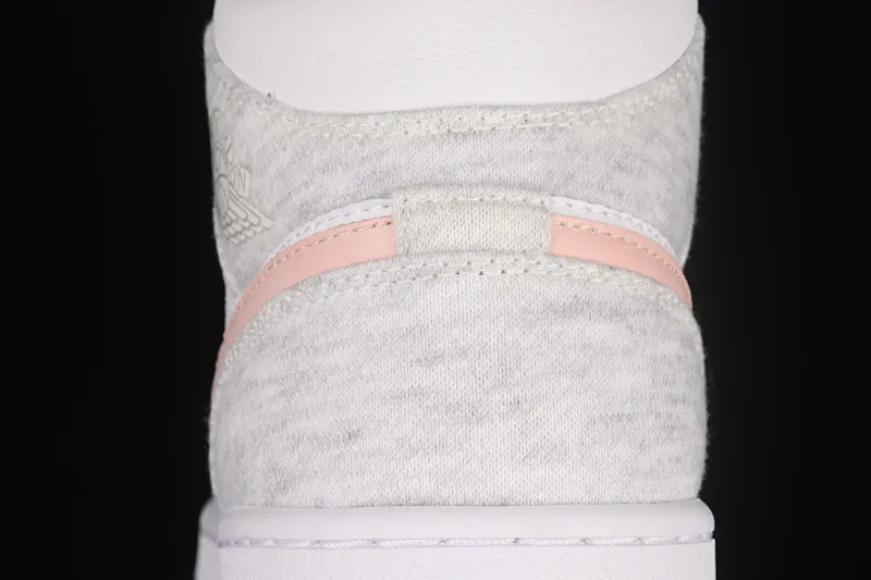 All Categories Air Jordan Jordan Series Basketball Shoes Air Jordan 1 Mid Air Jordan 1 Mid AJ1 Joe 1 White Gray Pink Mid-top Cultural Basketball Shoes DN4045-001